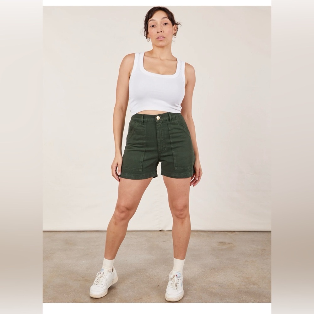 Big Bud Press Work Shorts in Swamp Green 0XL